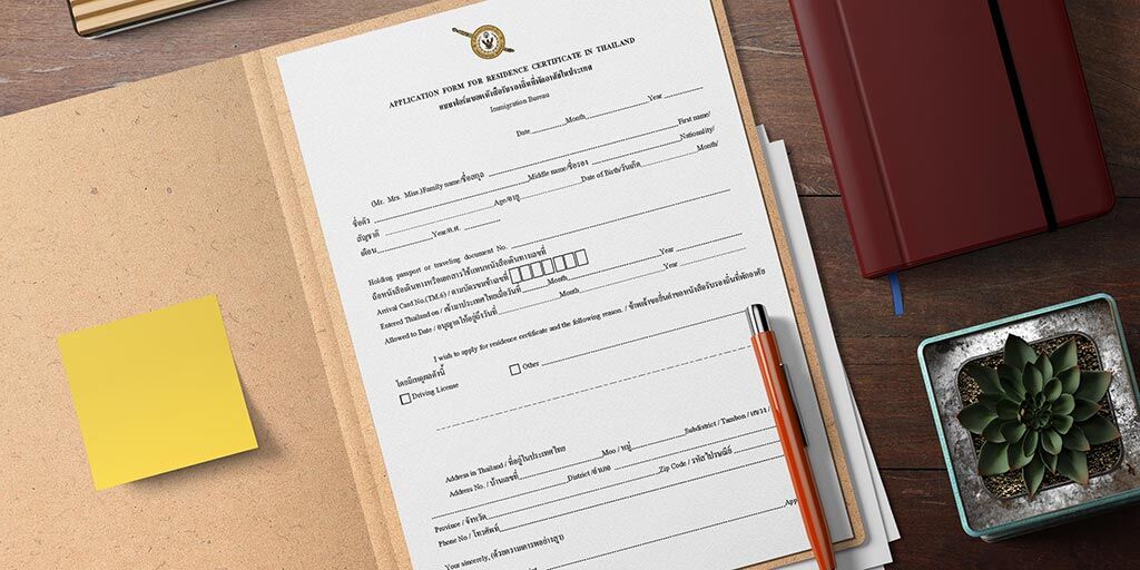 Thailand Permanent Residence Application Form