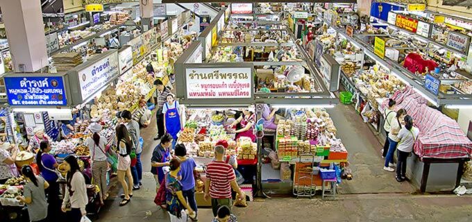 Warorot Market in Chiang Mai