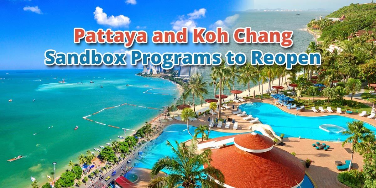 Pattaya & Koh Chang Sandbox Programs to Reopen