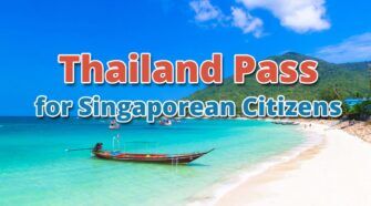 Thailand Pass for Singaporeans