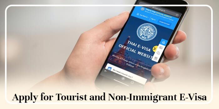 Thailand Tourist and Non-immigration E-Visa