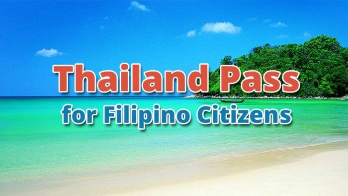 Thailand Pass for Filipino Citizens