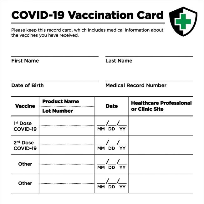 Vaccine Card
